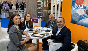 The representatives of Mikhailyuk, Sorokolat and Partners participate in CPhI Worldwide 2019